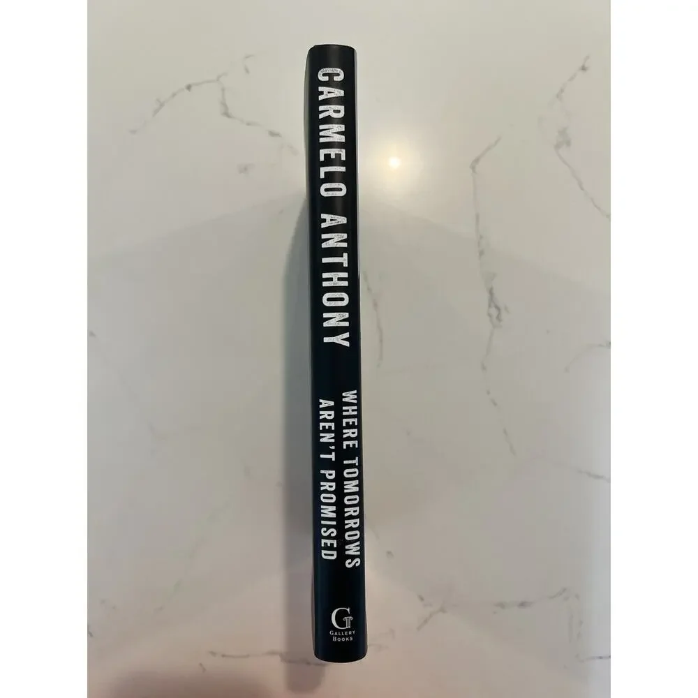 CARMELO ANTHONY Signed / Autographed Book Where Tomorrows Aren't Promised AUTO 3